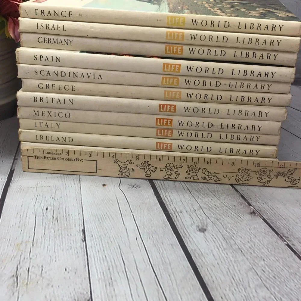 Time-Life books World Library vintage 1970s choice of title(s)